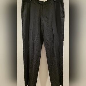 Nordstrom Men's Elegant Black Dress Pants